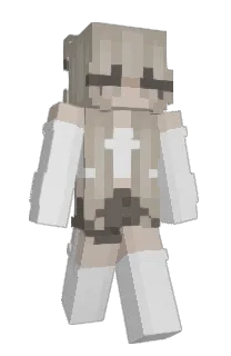 Front of audriey's skin