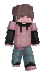 Gigilovespink2's Minecraft skin wearing the Copper cape