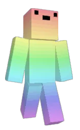 iPadLightElm's Minecraft skin wearing the Cherry Blossom cape