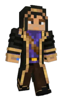 Front of Ir8's skin