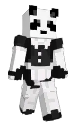 white and cod gray Minecraft skin — Slim model — first worn by iRods
