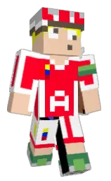 mandys pink and white Minecraft skin — Classic model