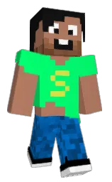 santa fe and spring green Minecraft skin — Classic model — first worn by Sweyk5