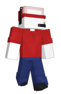 Front of QSMPLive's skin