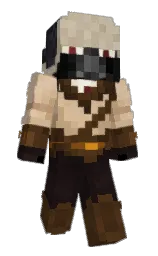 brown derby and cameo Minecraft skin — Slim model