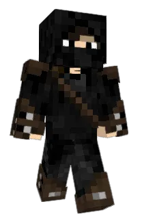 Front of Blegla's skin