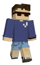 east bay and calico Minecraft skin — Classic model — first worn by skylerghost05