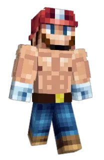 Front of Minecraft skin