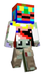 Mejkou's Minecraft skin wearing the Migrator cape