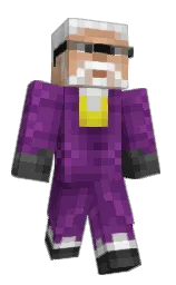 OwOWorld's Minecraft skin wearing the Migrator cape