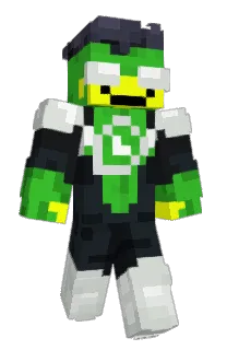 Front of Pitza's skin