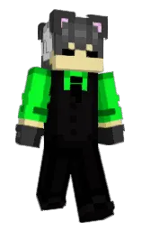 gondola and black Minecraft skin — Slim model