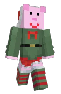 Front of waum's skin