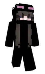 Megativity's Minecraft skin wearing the Migrator cape
