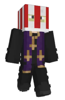 Front of Xrayos's skin