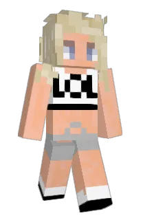Front of Minecraft skin