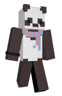 Front of DoughLive's skin