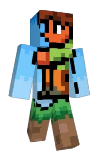 Front of Minecraft skin