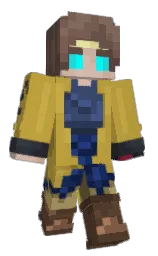 roti and luxor gold Minecraft skin — Classic model