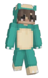 Plasm4's Minecraft skin wearing the Migrator cape