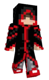 black and monza Minecraft skin — Slim model — first worn by _Cobaltium_