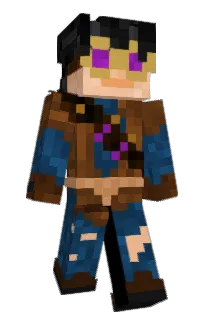 Front of CloverGuy's skin