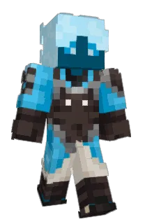 Front of Maziv's skin