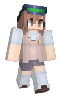 Front of Minecraft skin