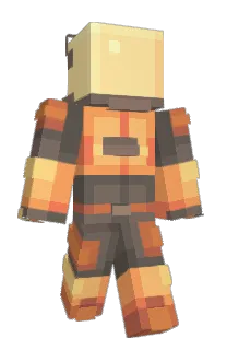 Front of Pylonw's skin