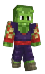 bazoohka's Minecraft skin wearing the 15th Anniversary cape