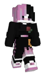 aimesvideo46's Minecraft skin wearing the Pan cape