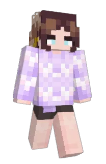 Front of Rosepown's skin