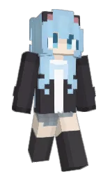 Slim Minecraft skin