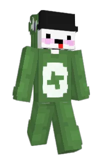 Front of ditasto's skin