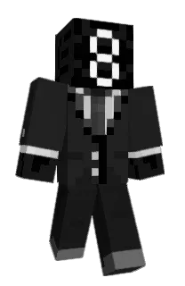Front of 8BitClown's skin