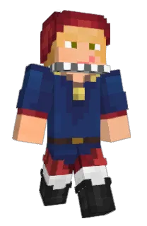 Front of DieserWolf's skin
