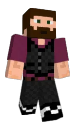 rose bud and brown pod Minecraft skin — Classic model
