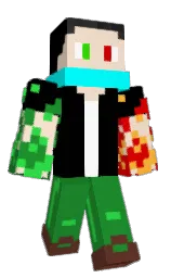 Rubik30's Minecraft skin wearing the Follower's cape