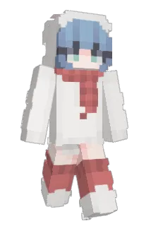 19years Minecraft avatar full body
