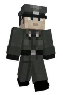 1B3D Minecraft avatar full body
