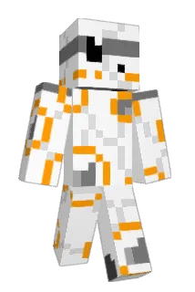 1BB8 Minecraft avatar full body