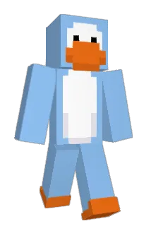 1BadBluePenguin Minecraft avatar full body