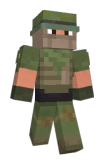1Chamo Minecraft avatar full body
