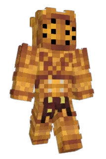 1Confused Minecraft avatar full body