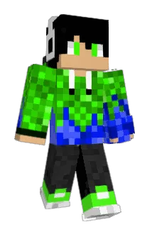 1CreepyCreeper Minecraft avatar full body