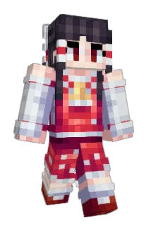 1Hakurei_Reimu Minecraft avatar full body