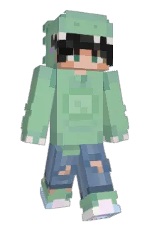 1Iost Minecraft avatar full body