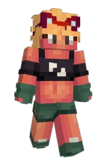 1Nazuna Minecraft avatar full body