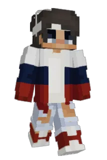 1Senior Minecraft avatar full body
