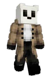 1Veemon Minecraft avatar full body